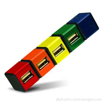 portable 4 port USB 2.0 HUB(HY-HB23)